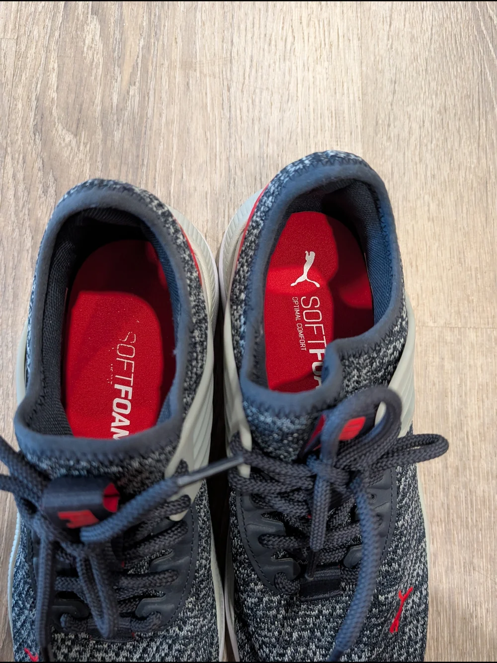 Puma Pacer Future Doubleknit Parisian Night Red Running Sneakers Trainers